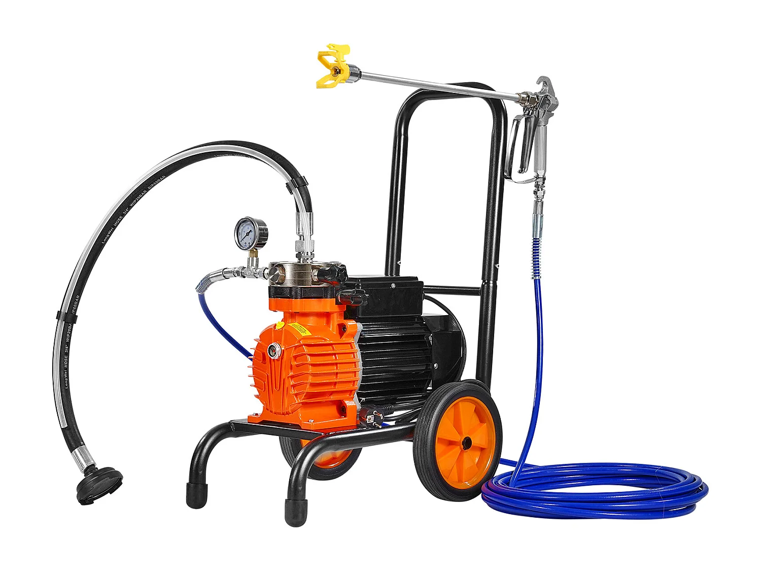 Pulvérisateur de Peinture Sans Air SucceBuy, Pulvérisateur Sans Air de Peinture à Diaphragme, 900 W 1800 psi, pour Usage Domestique