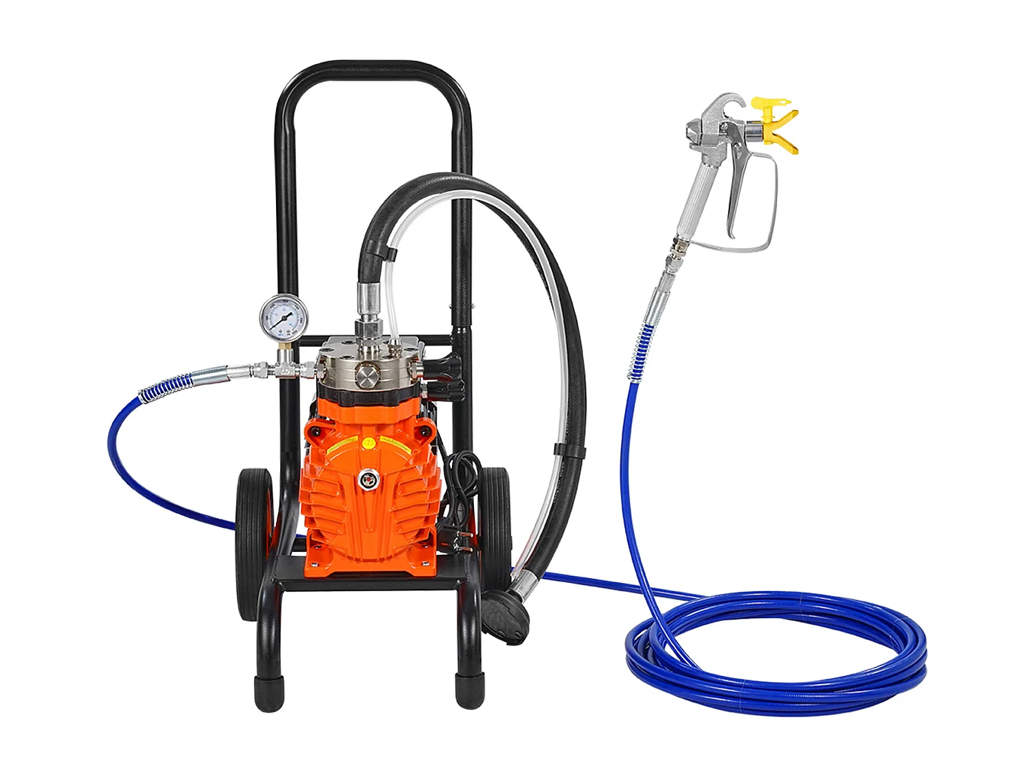 Pulvérisateur de Peinture Sans Air SucceBuy, Pulvérisateur Sans Air de Peinture à Diaphragme, 900 W 1800 psi, pour Usage Domestique