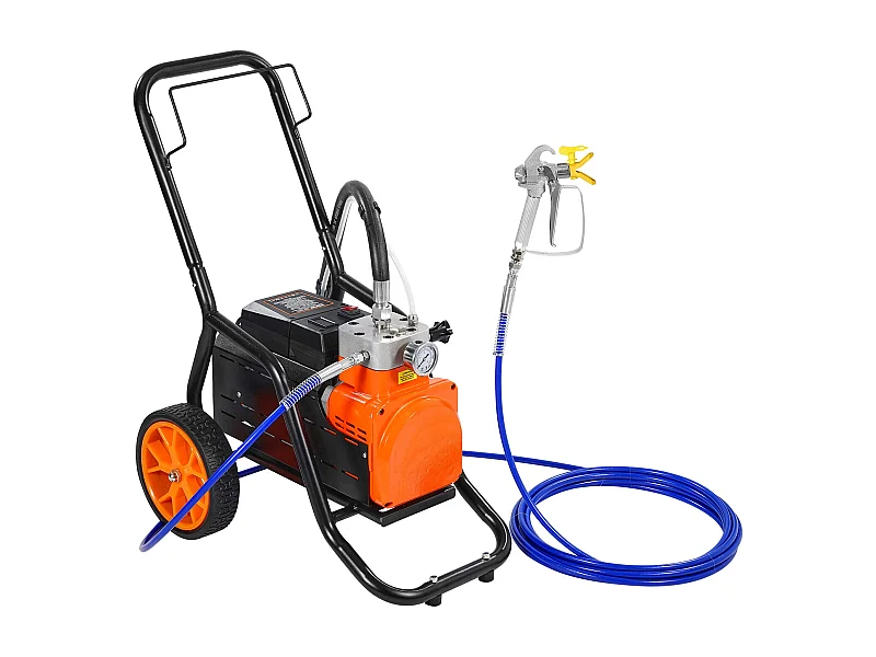 Spruzzatore per Vernice Senza Compressore SucceBuy, Spruzzatore Senza Compressore per Vernice a Diaphragma, 1700 W 3000 psi, per Uso Domestico