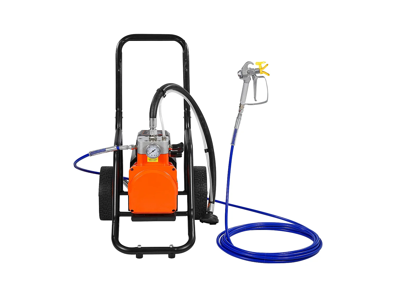 Spruzzatore per Vernice Senza Compressore SucceBuy, Spruzzatore Senza Compressore per Vernice a Diaphragma, 1700 W 3000 psi, per Uso Domestico