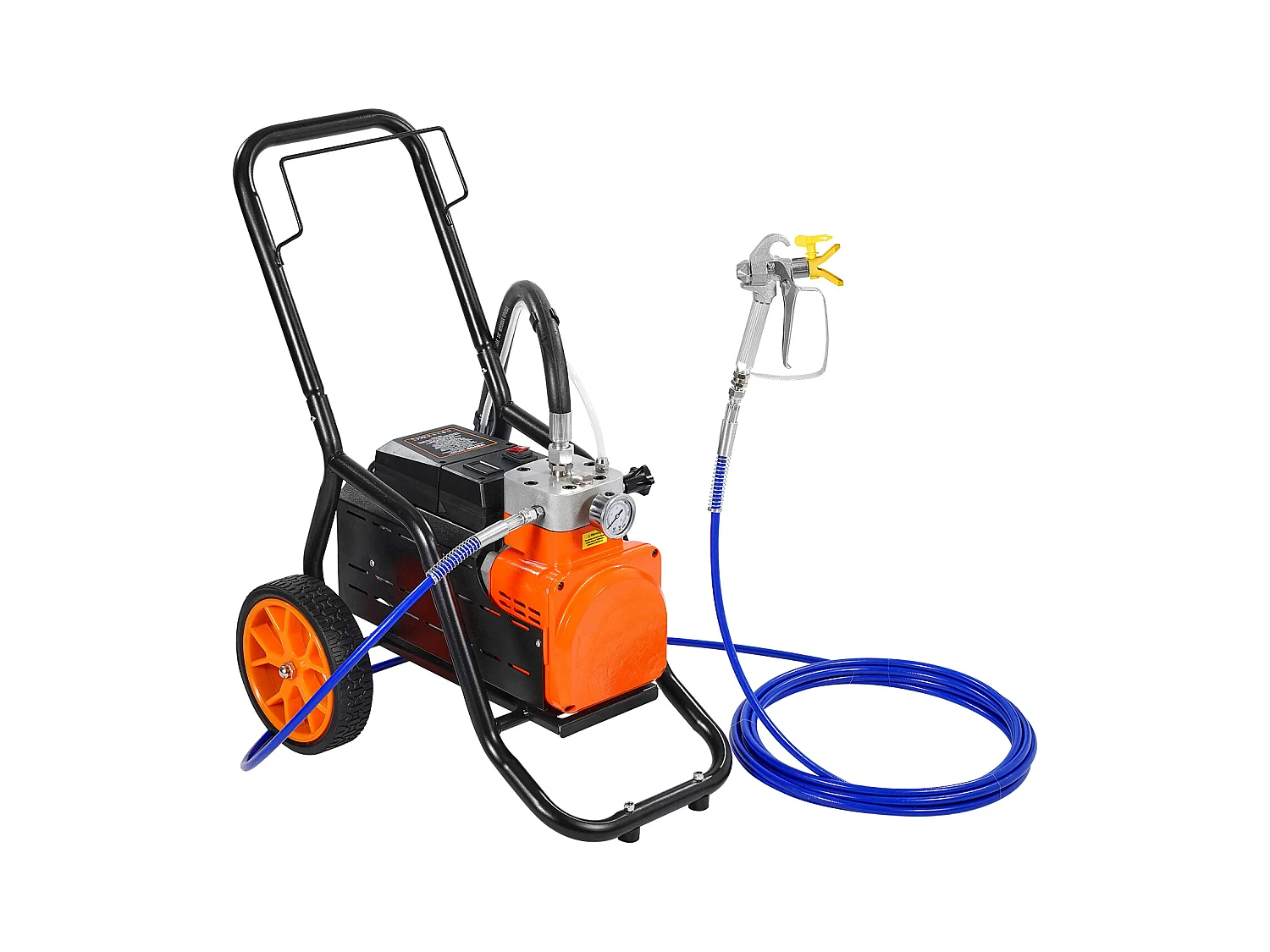 Pulvérisateur de Peinture Sans Air SucceBuy, Pulvérisateur Sans Air de Peinture à Diaphragme, 1700 W 3000 psi, pour Usage Domestique