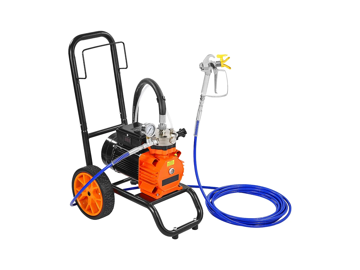 Spruzzatore per Vernice Senza Compressore SucceBuy, Spruzzatore Senza Compressore per Vernice a Diaphragma, 1100 W 2000 psi, per Uso Domestico