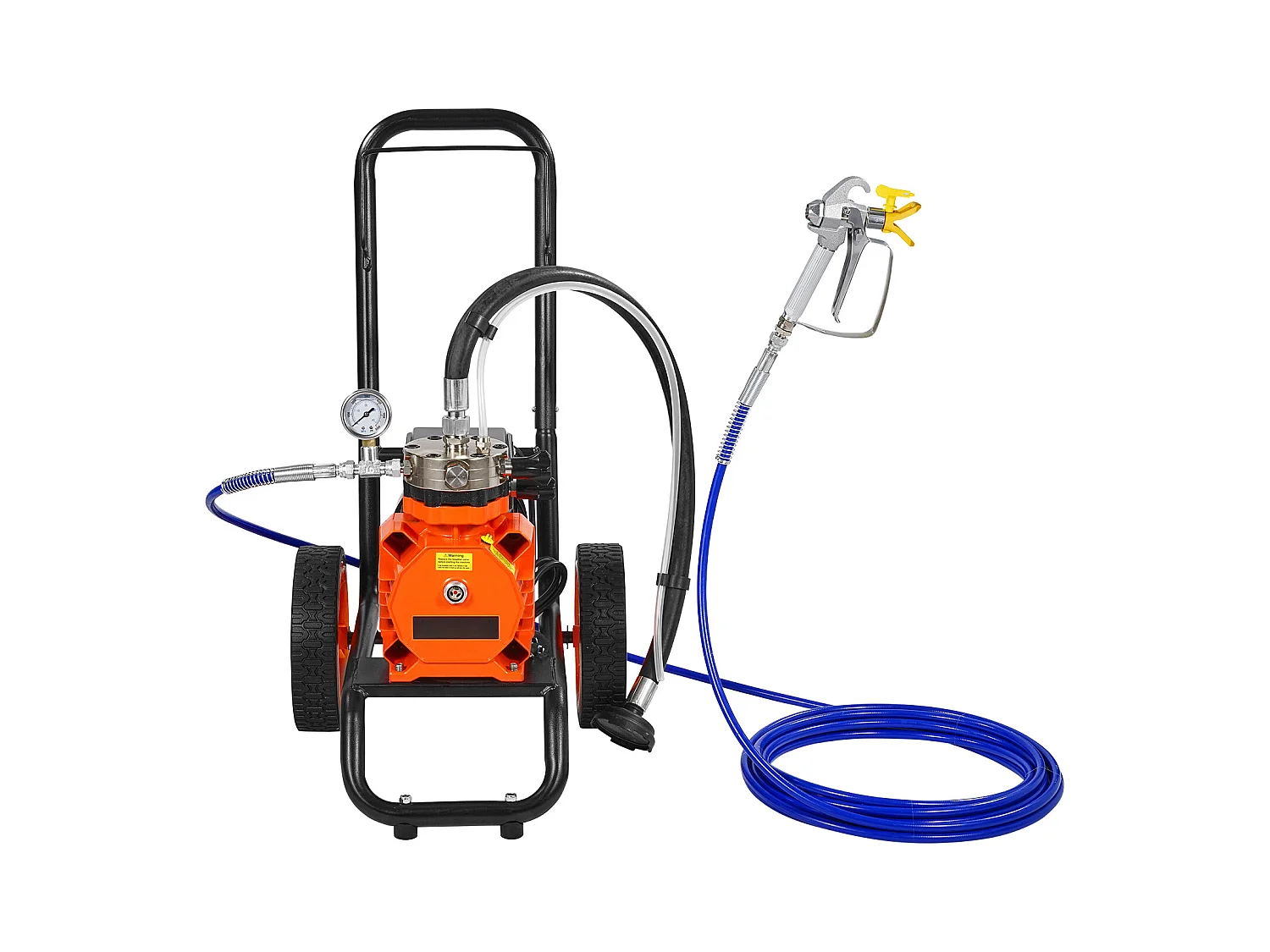 Spruzzatore per Vernice Senza Compressore SucceBuy, Spruzzatore Senza Compressore per Vernice a Diaphragma, 1100 W 2000 psi, per Uso Domestico