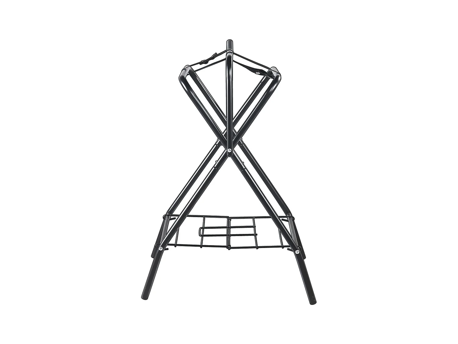 Vrijstaande Zadelhouder SucceBuy, Opvouwbaar, Set van 2, Draagvermogen 60 kg, van Koolstofstaal, voor Garages, Stallen of Kleedkamers