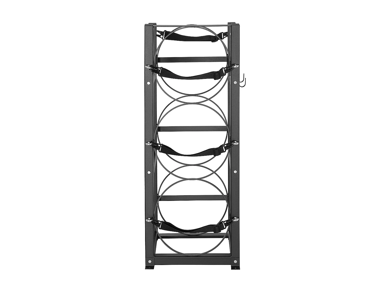 Support de Réservoir de Réfrigérant SucceBuy, Support de 3 x 13,6 kg, Support de Cylindre de Réservoir de Bouteille