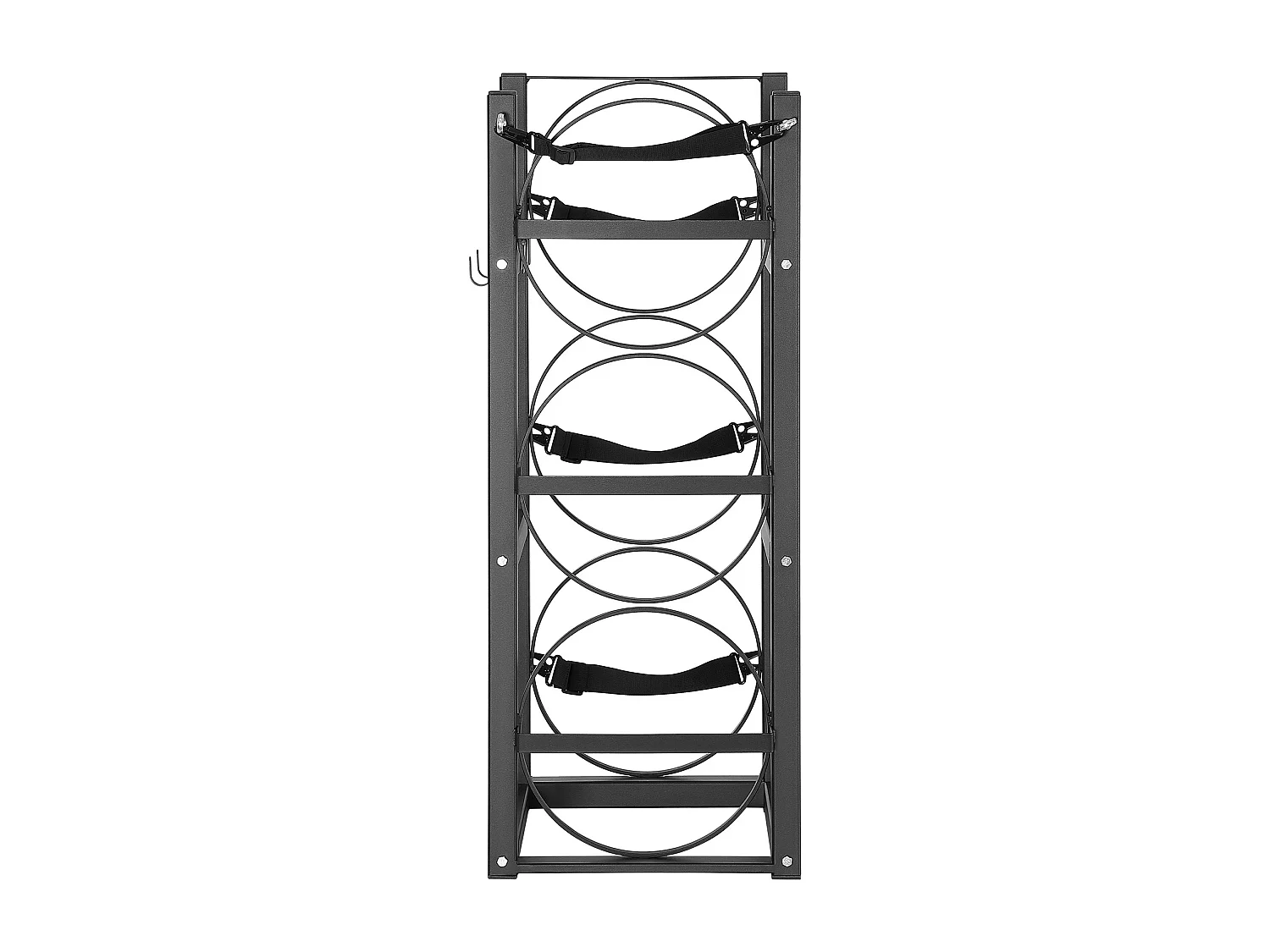 Support de Réservoir de Réfrigérant SucceBuy, Support de 3 x 13,6 kg, Support de Cylindre de Réservoir de Bouteille