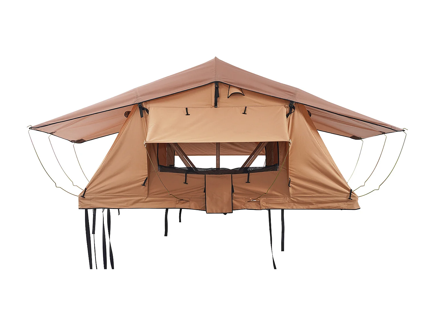 Tente de Toit SucceBuy, en Conception à Coque Dure, Pouvant Accueillir 2 à 3 Personnes, Étanche, Adaptée aux Jeep, SUV et Camions