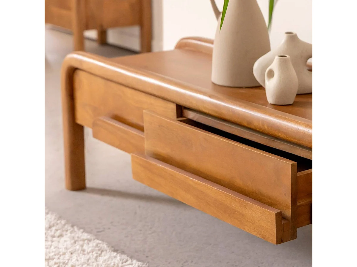 Meuble TV en bois de manguier Féodor