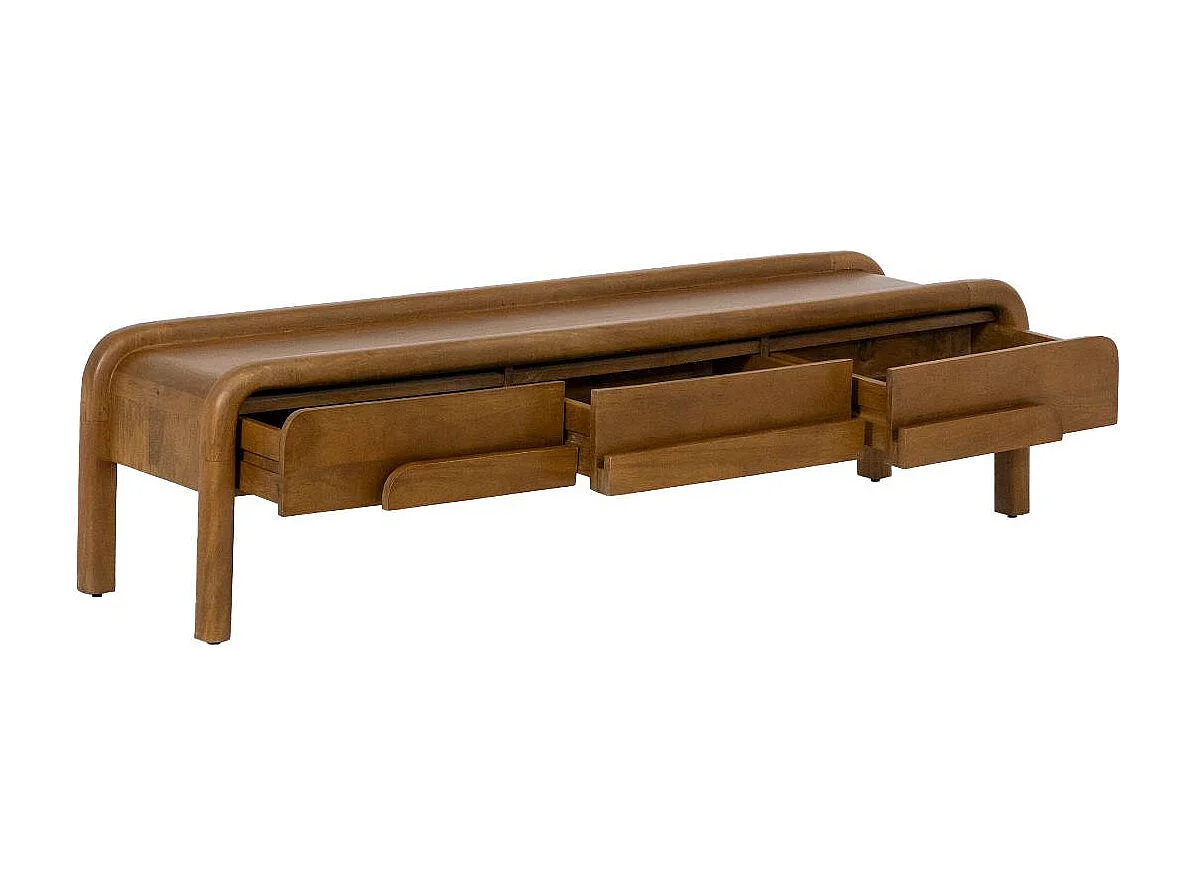 Meuble TV en bois de manguier Féodor