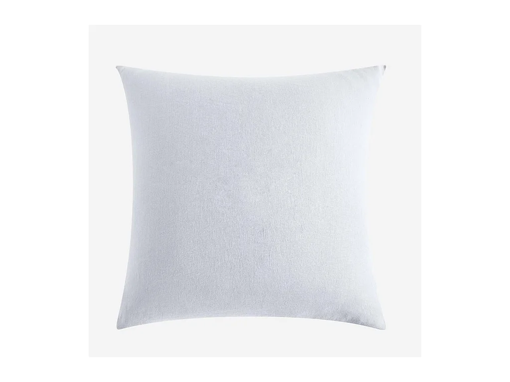 Habitat - Taie d'oreiller en lin - 65 x 65 cm - Blanc - Brunelle