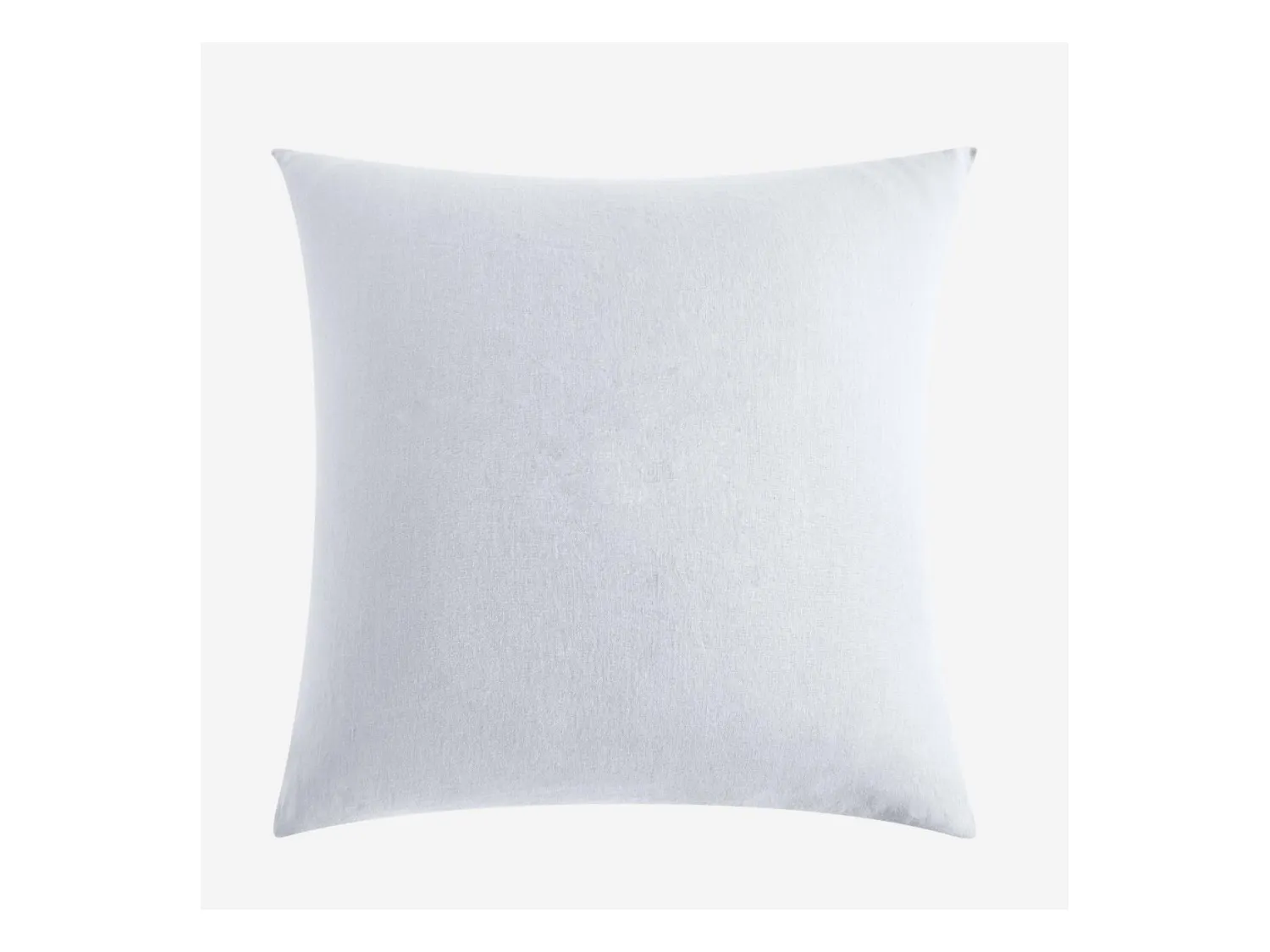 Habitat - Taie d'oreiller en lin - 65 x 65 cm - Blanc - Brunelle