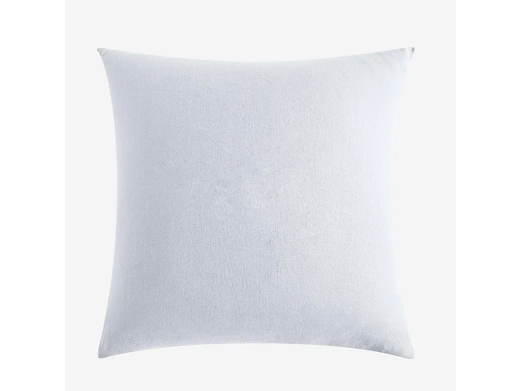Habitat - Taie d'oreiller en lin - 65 x 65 cm - Blanc - Brunelle