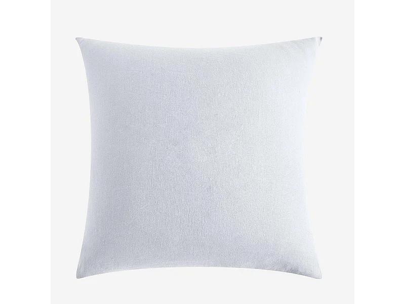 Habitat - Taie d'oreiller en lin - 65 x 65 cm - Blanc - Brunelle