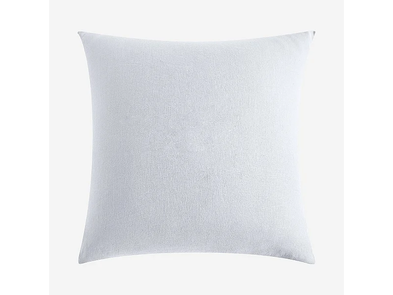 Habitat - Taie d'oreiller en lin - 65 x 65 cm - Blanc - Brunelle