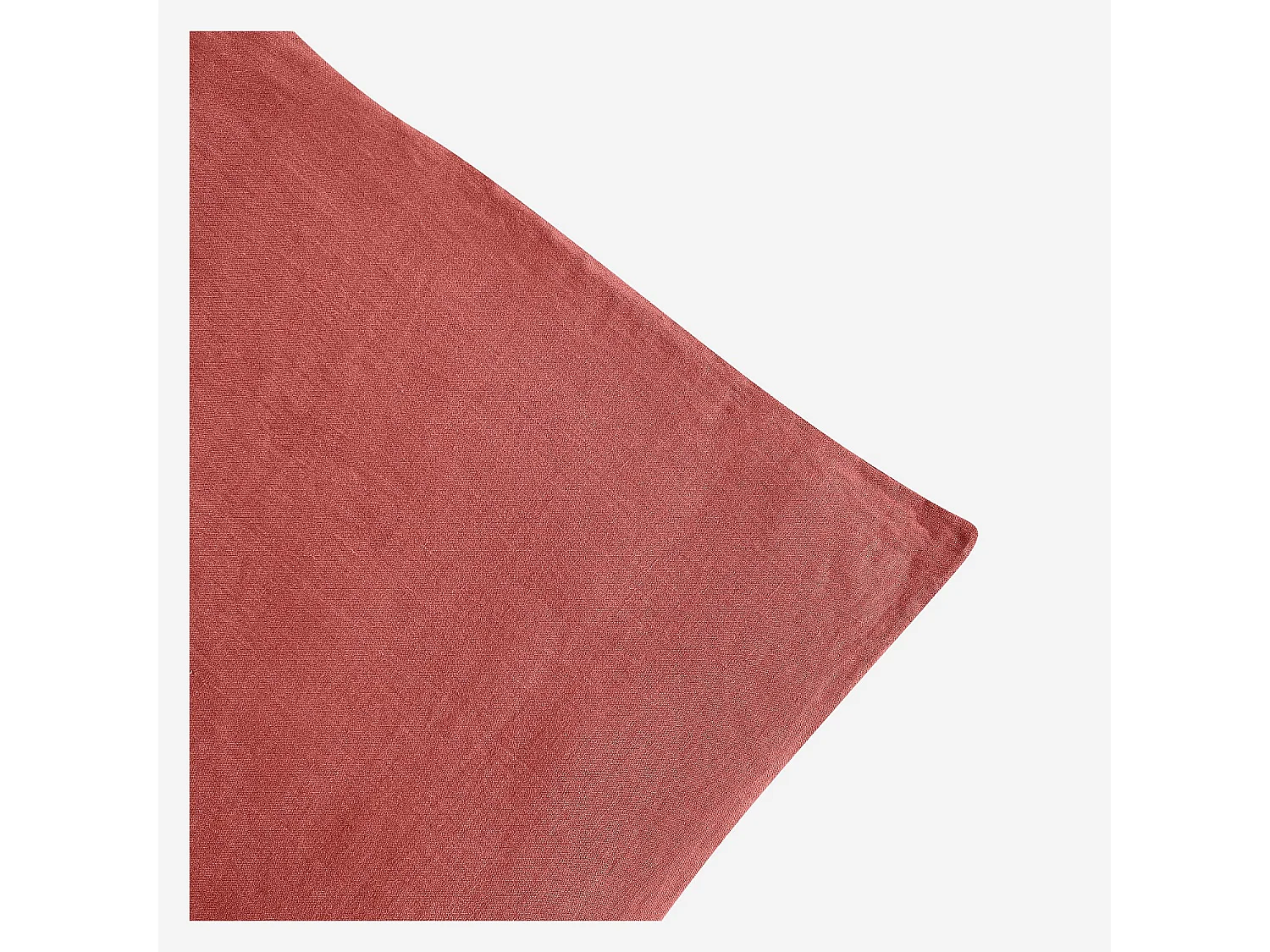 Habitat - Housse de couette en lin - 240 x 220 cm - Terracotta - Brunelle