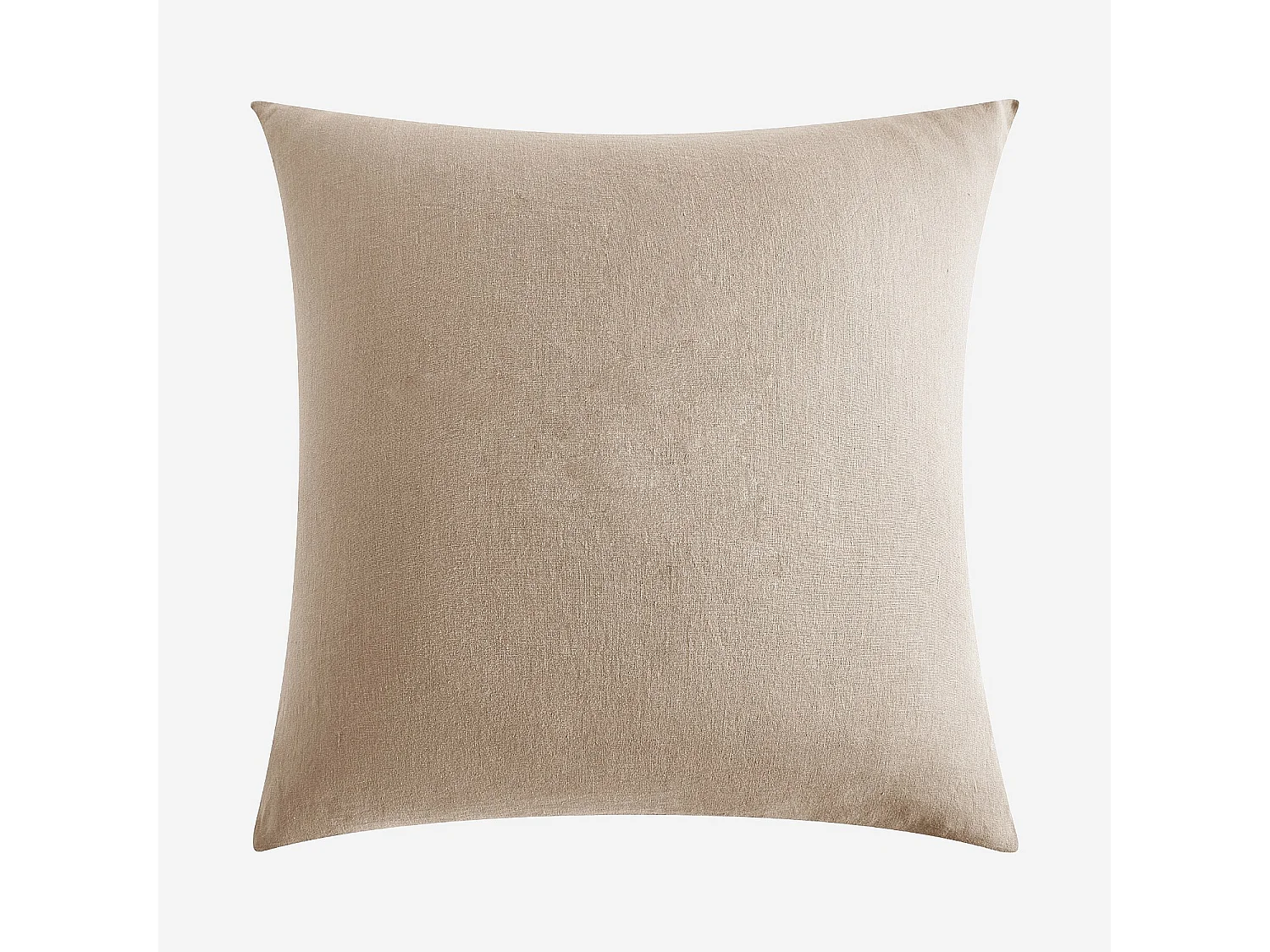 Taie d'oreiller en lin - 65 x 65cm - Naturel