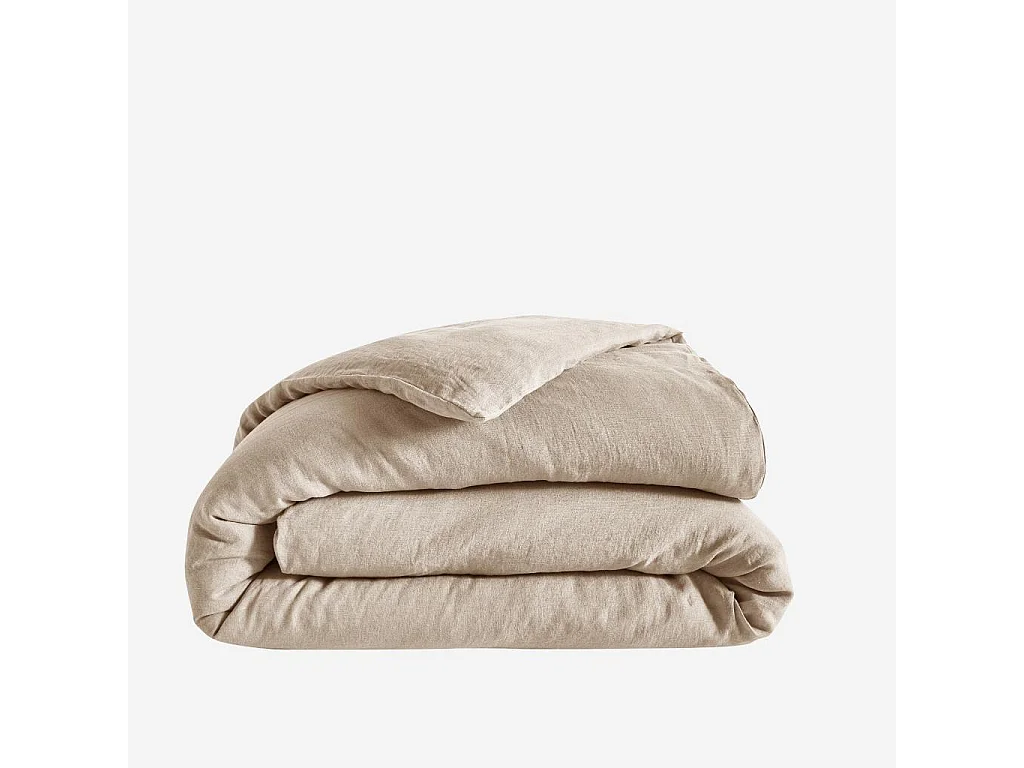 Habitat - Housse de couette en lin - 260 x 240 cm - Naturel - Brunelle