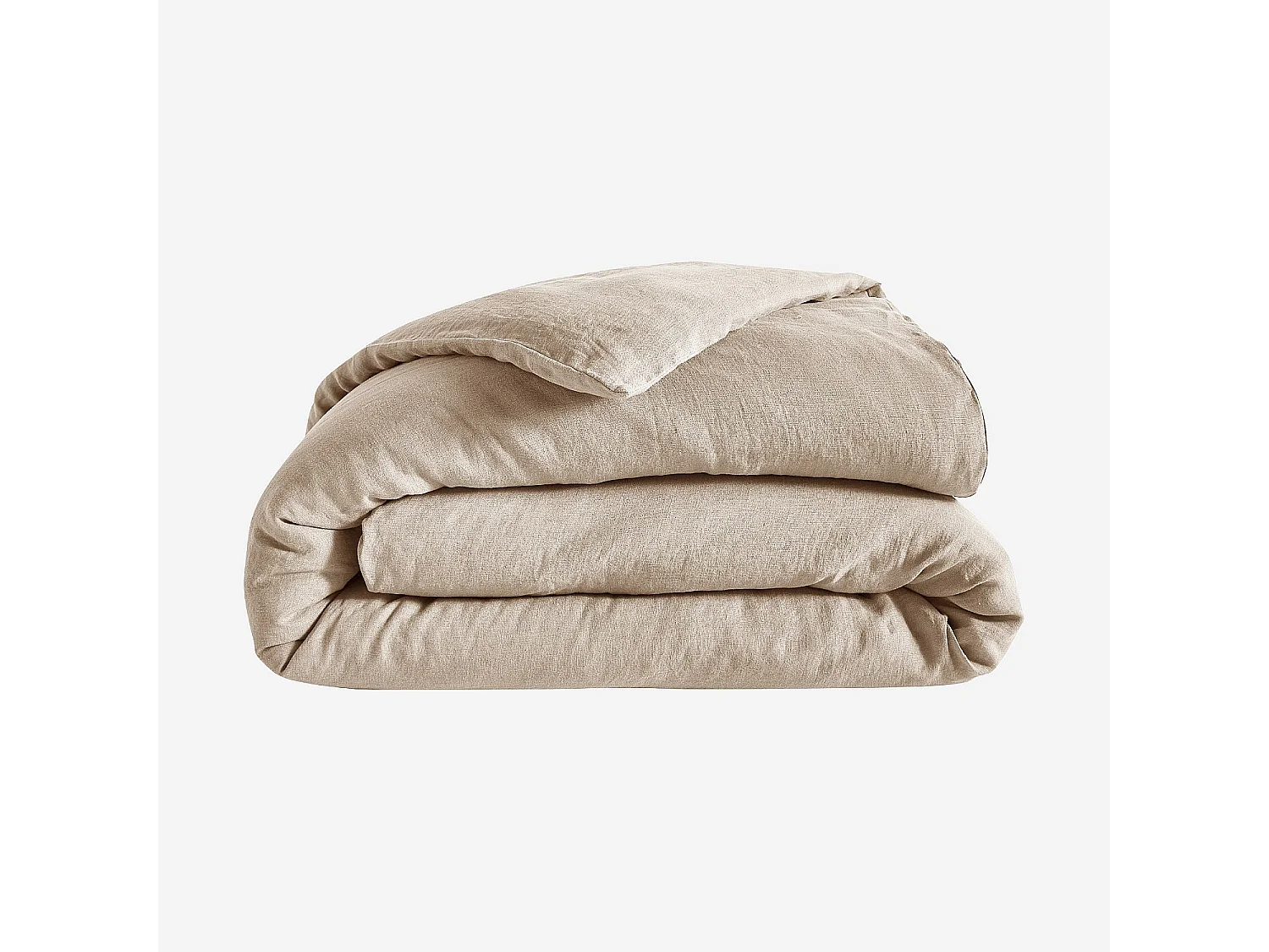 Housse de couette en lin - 240 x 220 cm - Naturel