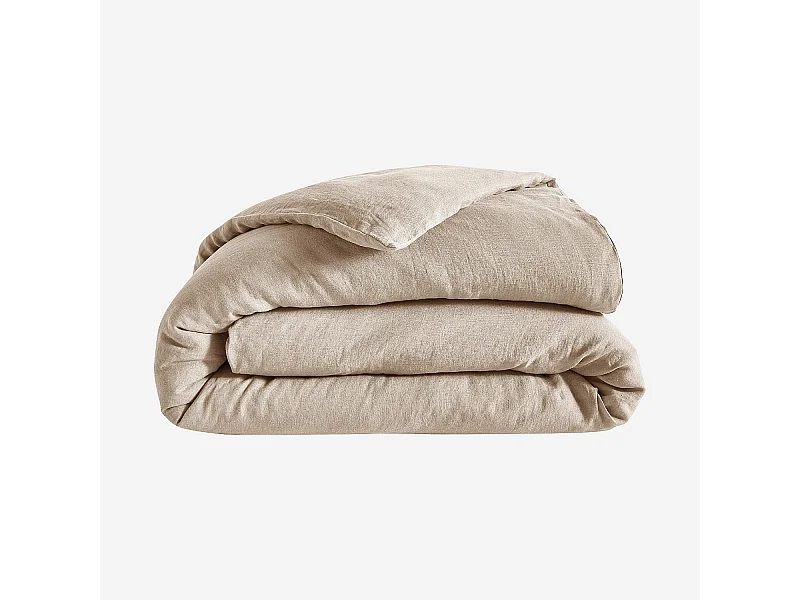 Habitat - Housse de couette en lin - 240 x 220 cm - Naturel - Brunelle