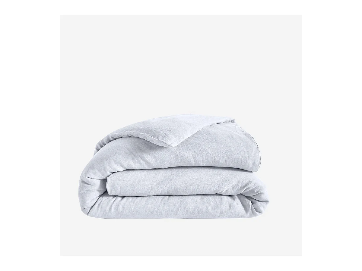 Habitat - Housse de couette en lin - 260 x 240 cm - Blanc - Brunelle