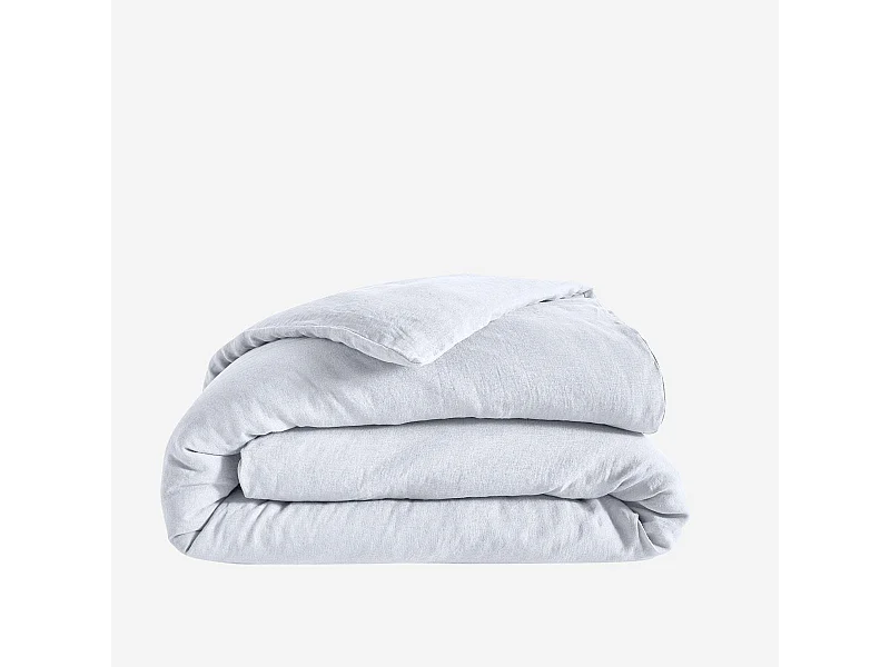Habitat - Housse de couette en lin - 240 x 220 cm - Blanc - Brunelle