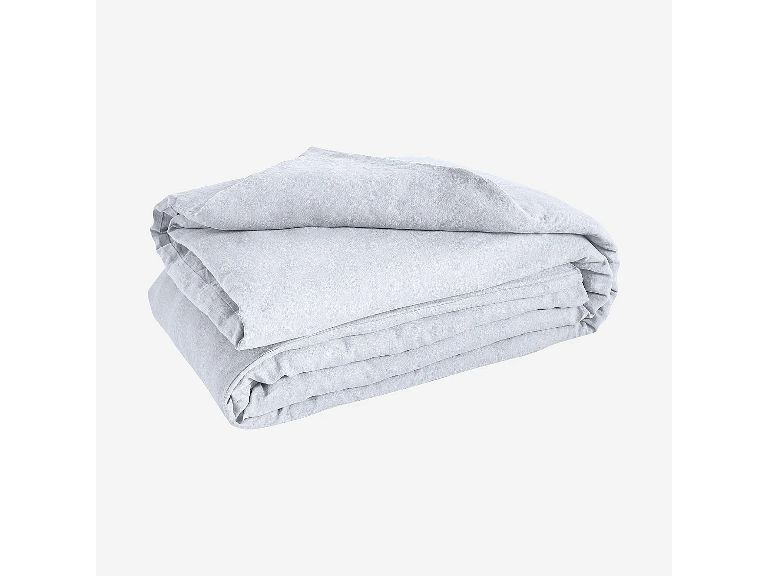 Housse de couette en lin - 240 x 220 cm - Blanc