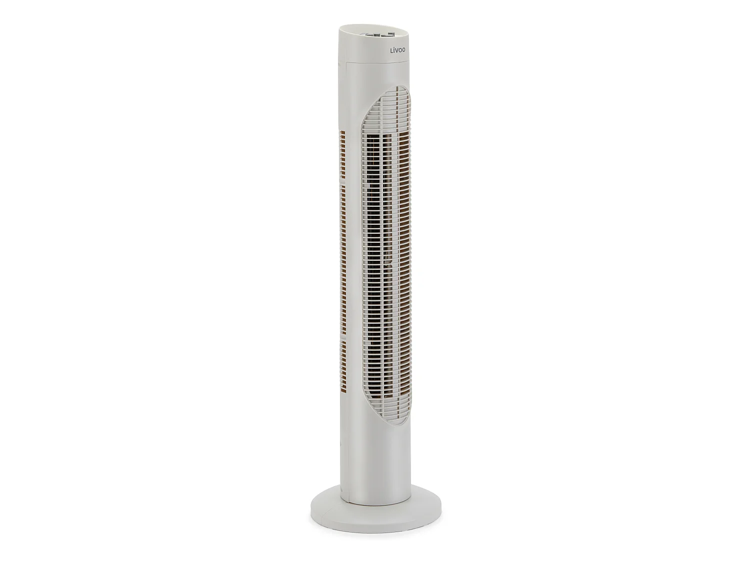Livoo Ventilateur colonne 50w 3 vitesses crème - DOM509C