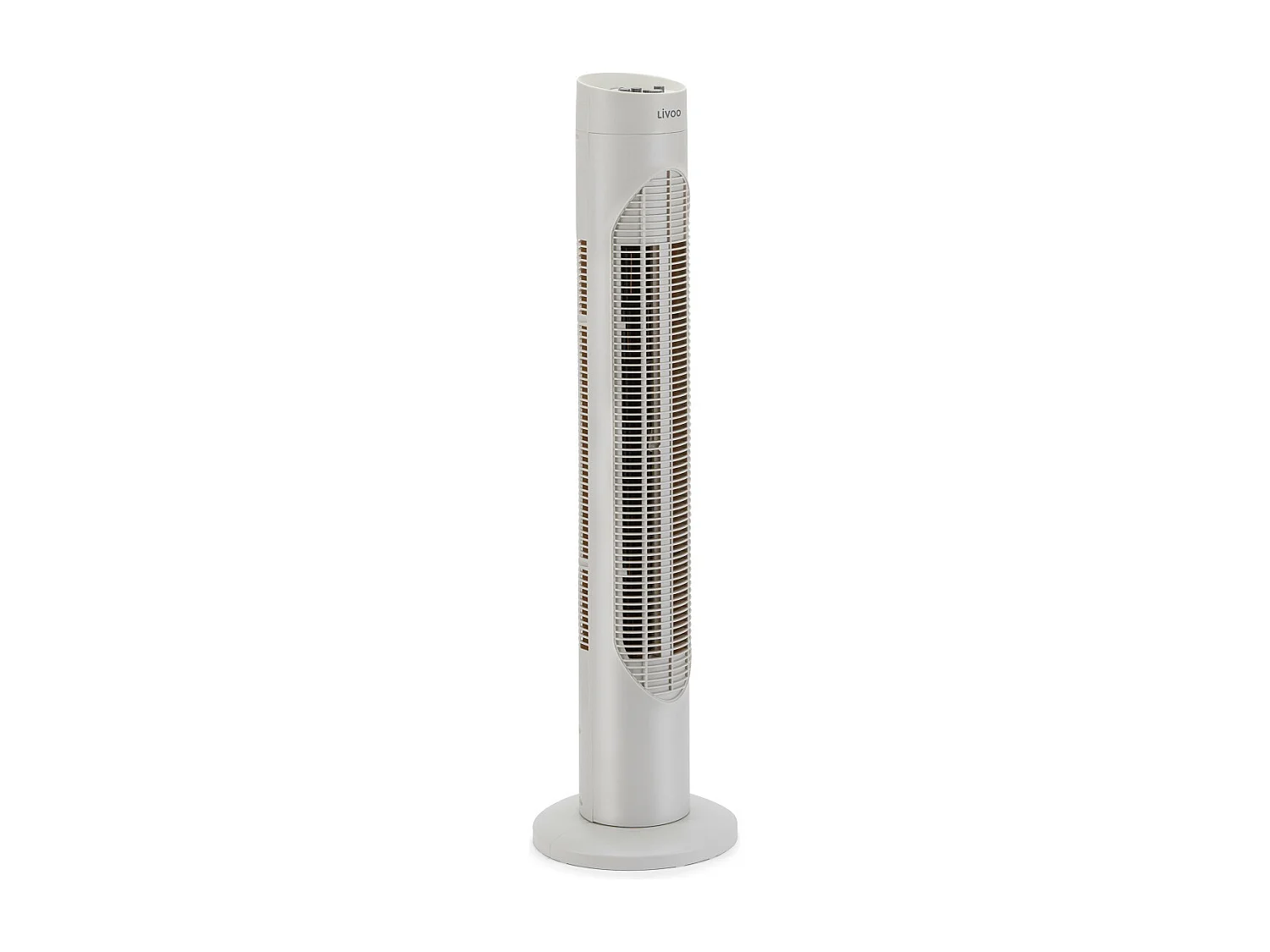 Livoo Ventilateur colonne 50w 3 vitesses crème - DOM509C