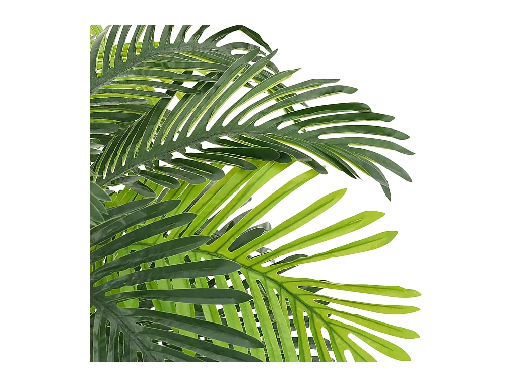 Palmier Cycas artificiel avec pot 90 cm Vert