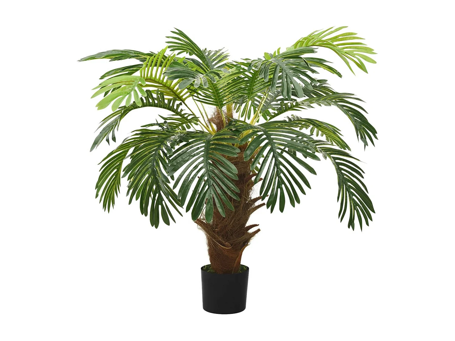 Ventaglio Artificiale Palma 21 Pollici - Pianta Finta Per Decorazione Interni/Esterni - Verde