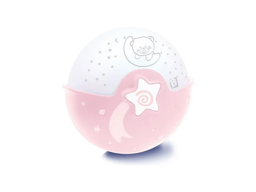 Projecto Lampe Multicolored Projector Baby Nachtlampje - Roze