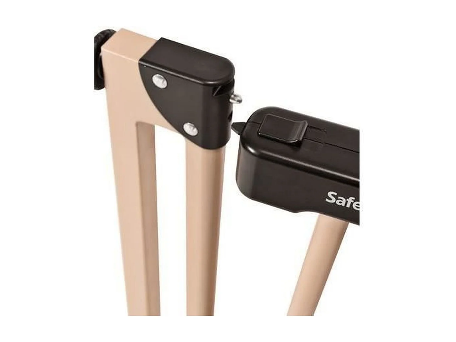 Houten veiligheidshekje 73-80 cm van 6 tot 24 maanden