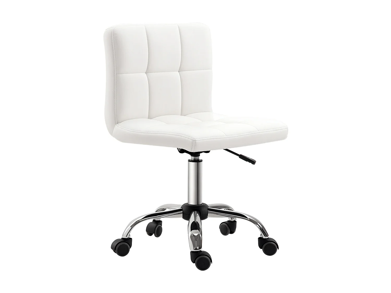 Sedia da ufficio con altezza regolabile in pelle sintetica