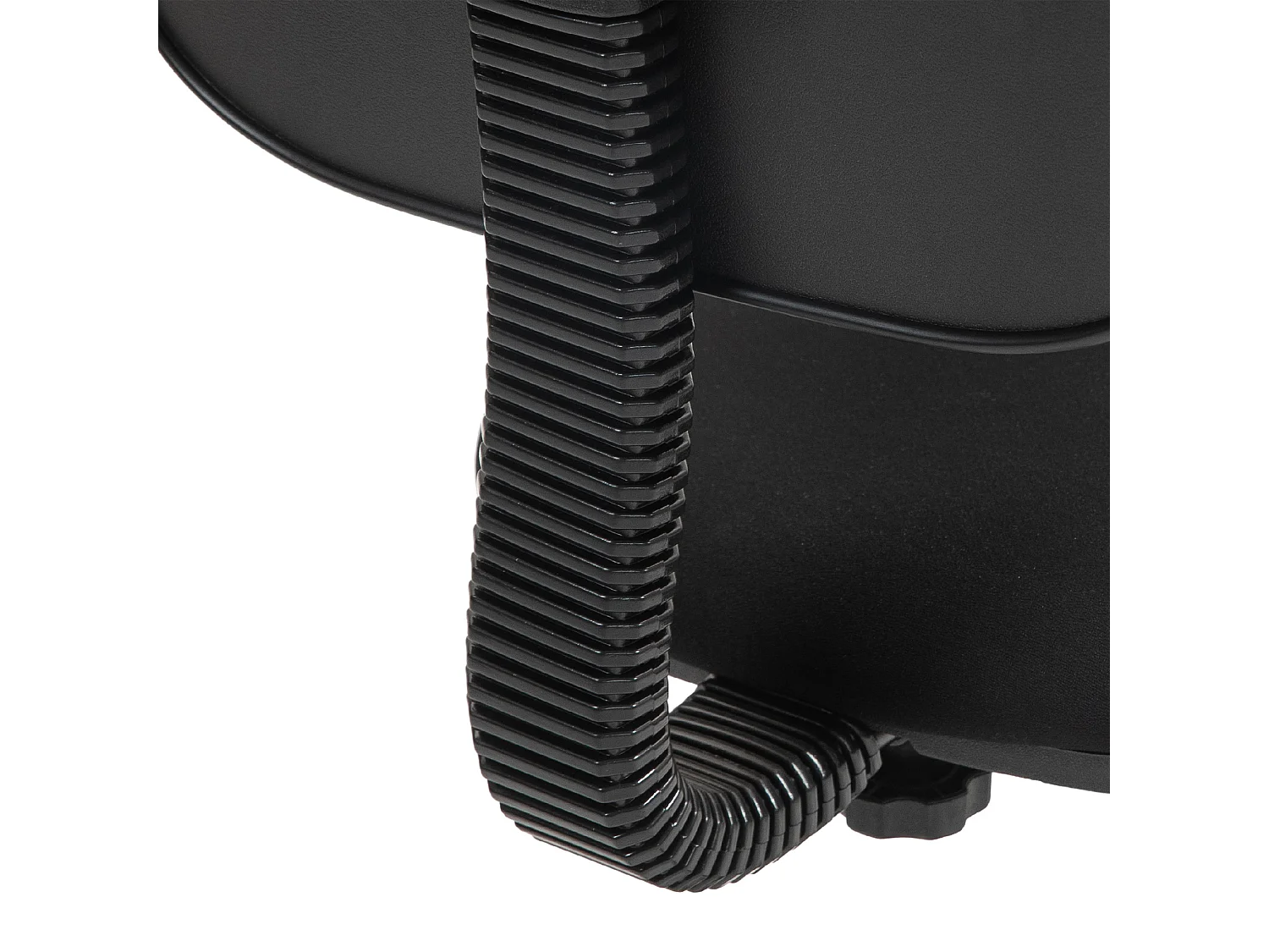 Sedia da ufficio girevole ad altezza regolabile in tessuto nera