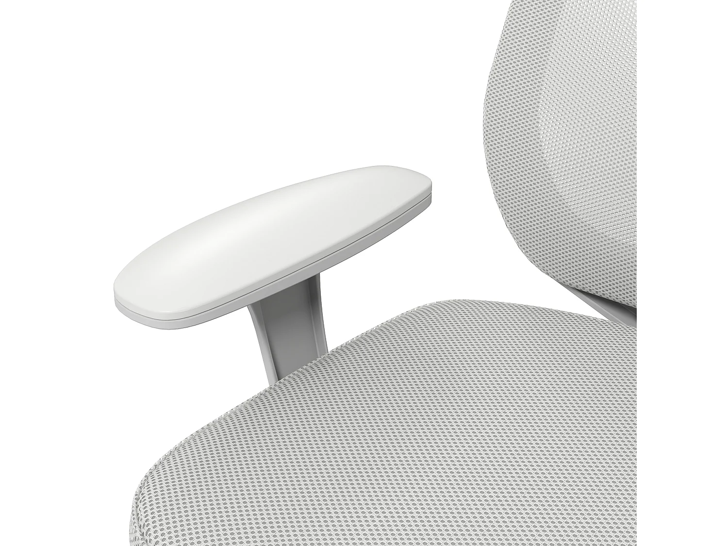 Sedia da ufficio ergonomica ad altezza regolabile grigia