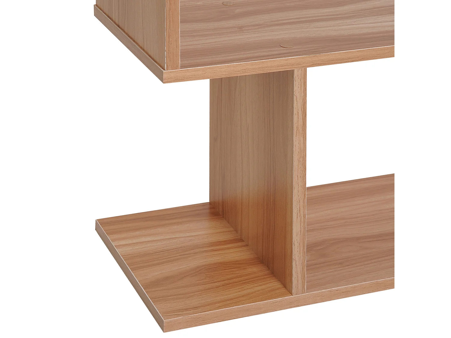 Scaffale libreria a scala 3 mensole e armadietto stile nordico