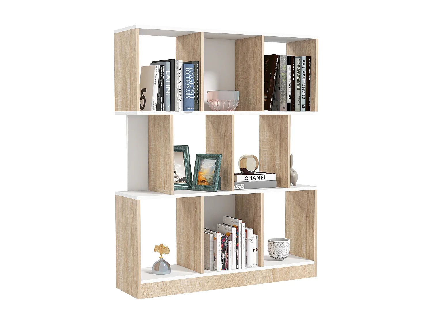 Libreria di design nero