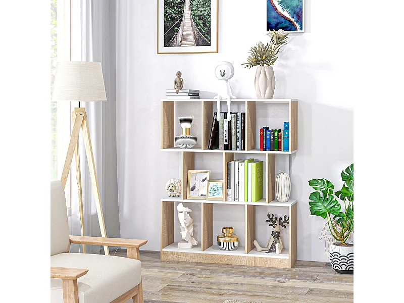 Libreria di design nero