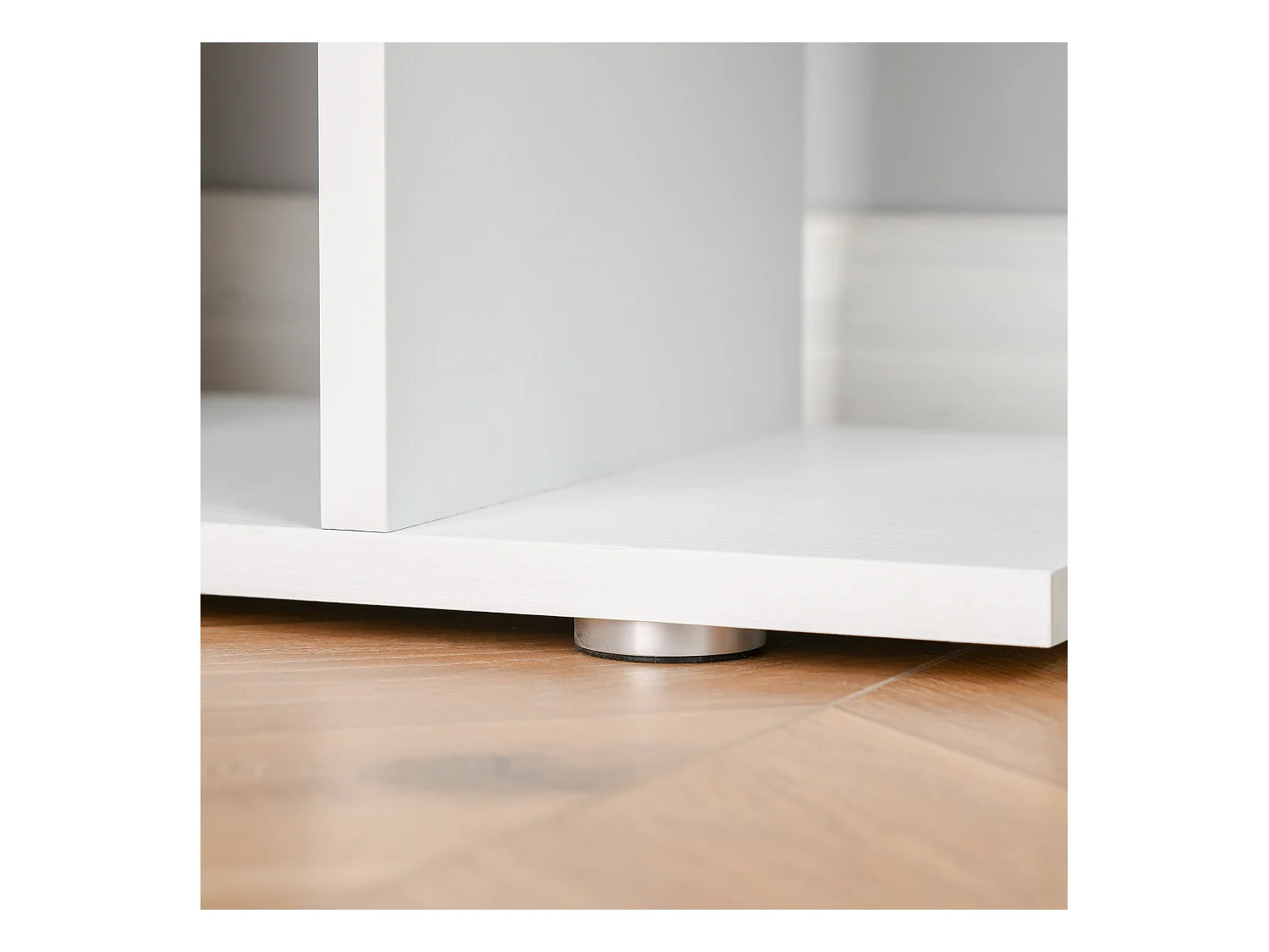 Libreria moderna 6 livelli con 11 scaffali in mdf e truciolato