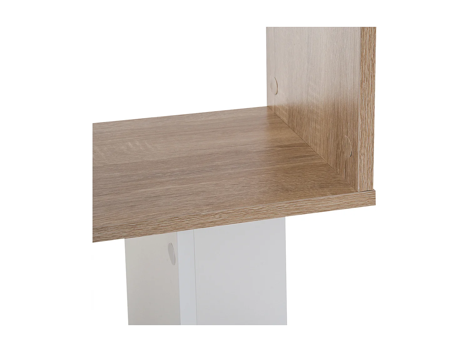 Libreria moderna salvaspazio 5 ripiani in legno 33x28x161cm