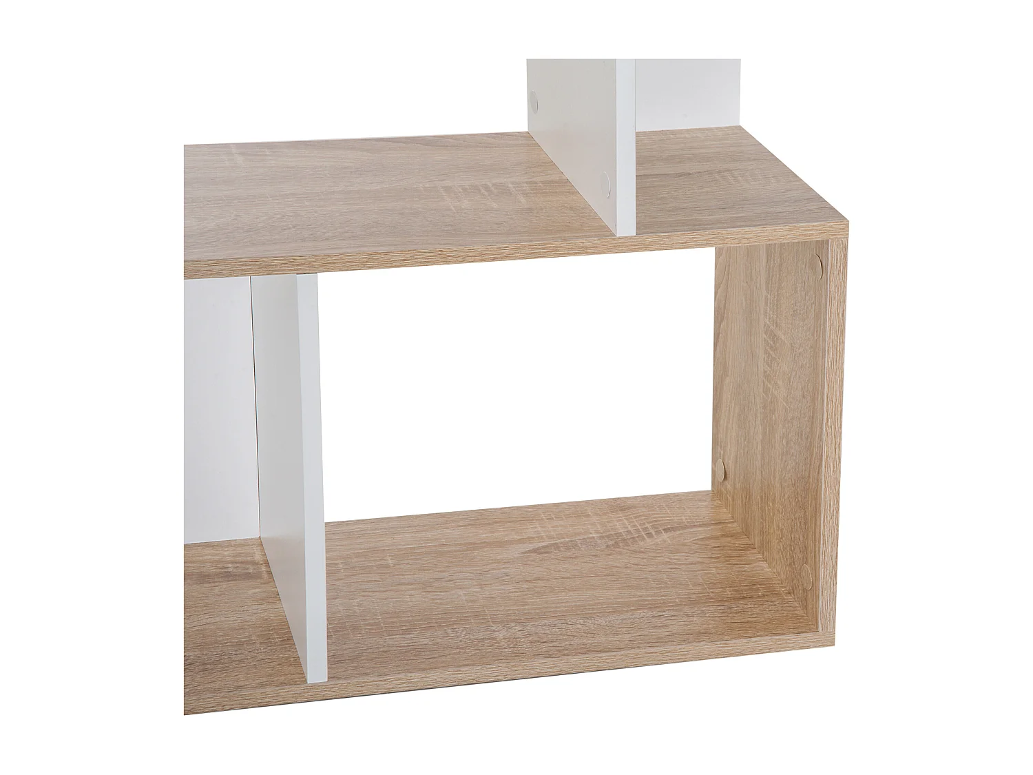 Libreria moderna salvaspazio 5 ripiani in legno 33x28x161cm