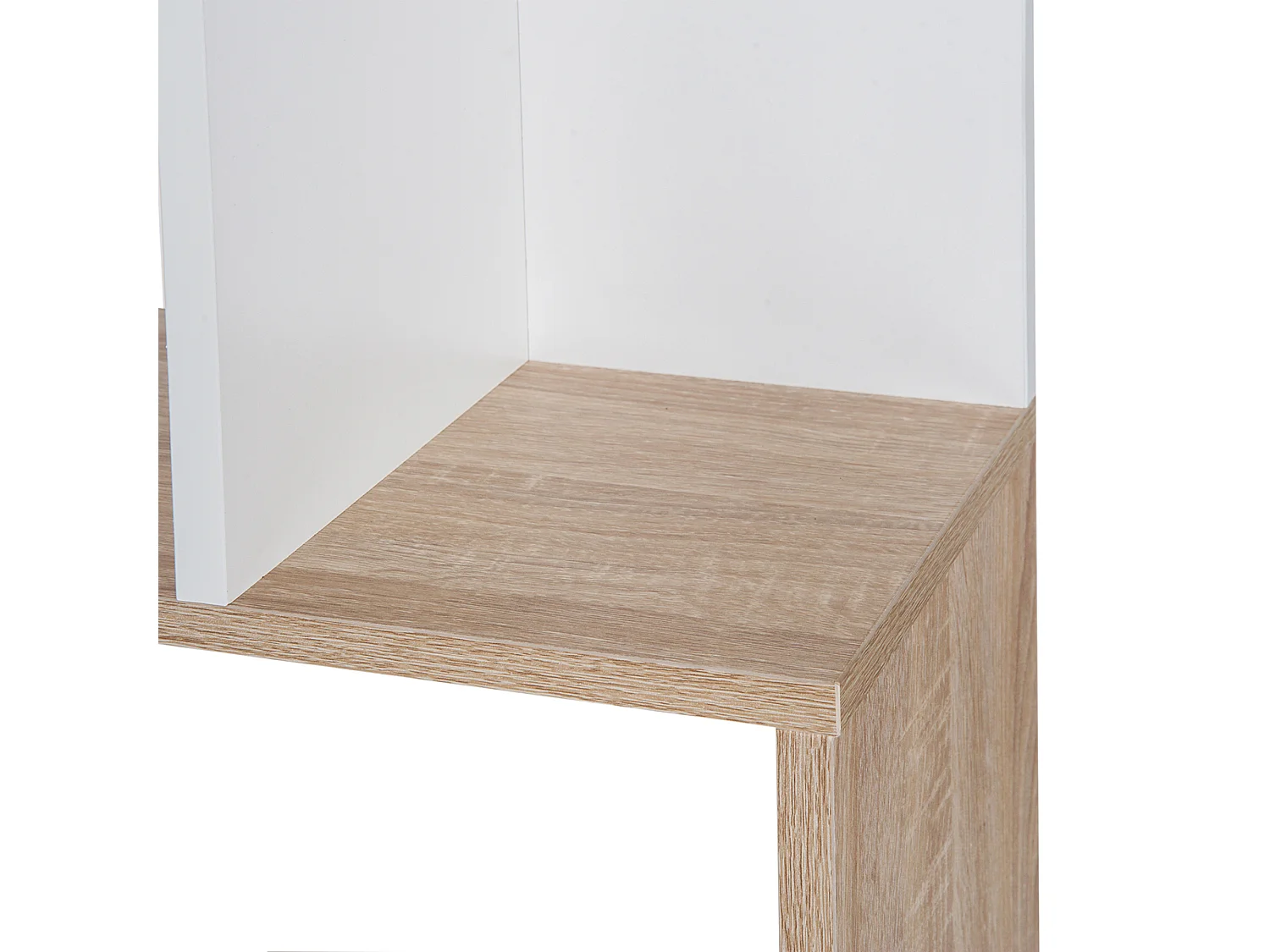 Libreria moderna salvaspazio 5 ripiani in legno 33x28x161cm