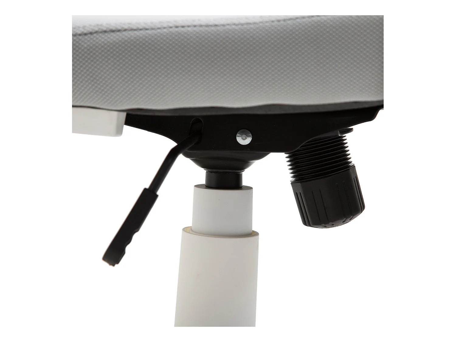 Sedia da ufficio con funzione dondolo in tessuto grigio