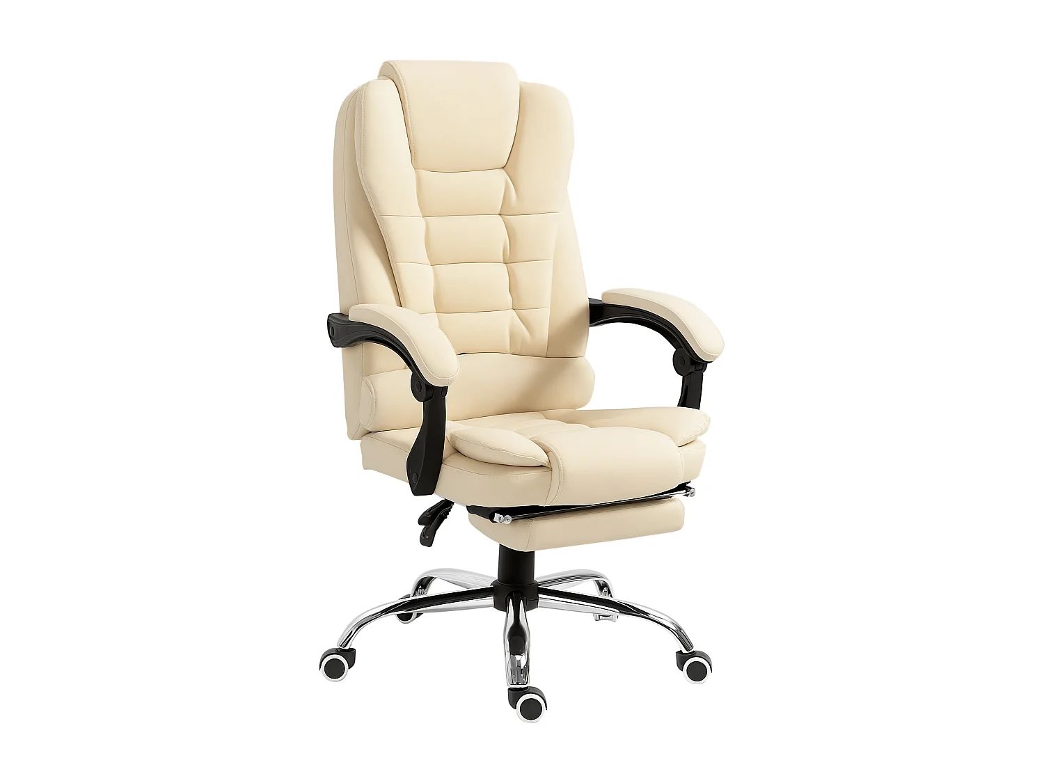 Sedia da ufficio ergonomica e reclinabile con poggiapiedi