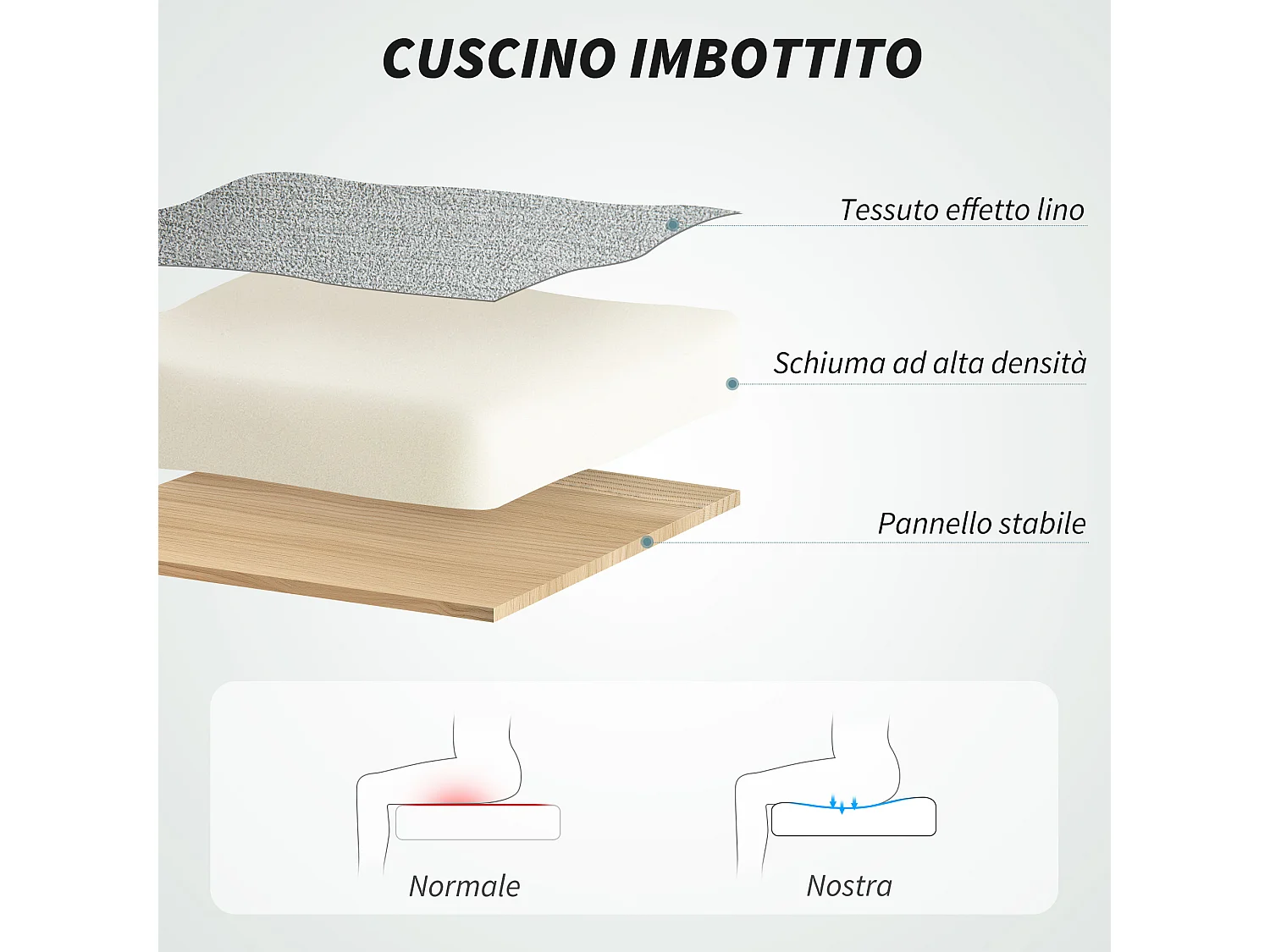 Sedia da ufficio con altezza regolabile e dondolo grigio