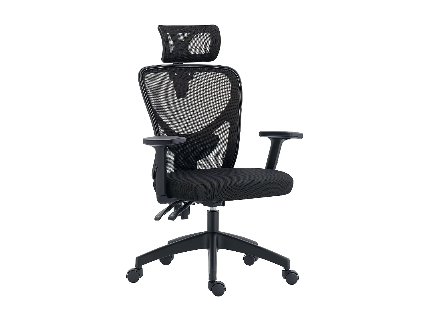 Sedia da ufficio ergonomica con altezza regolabile e supporto lombare