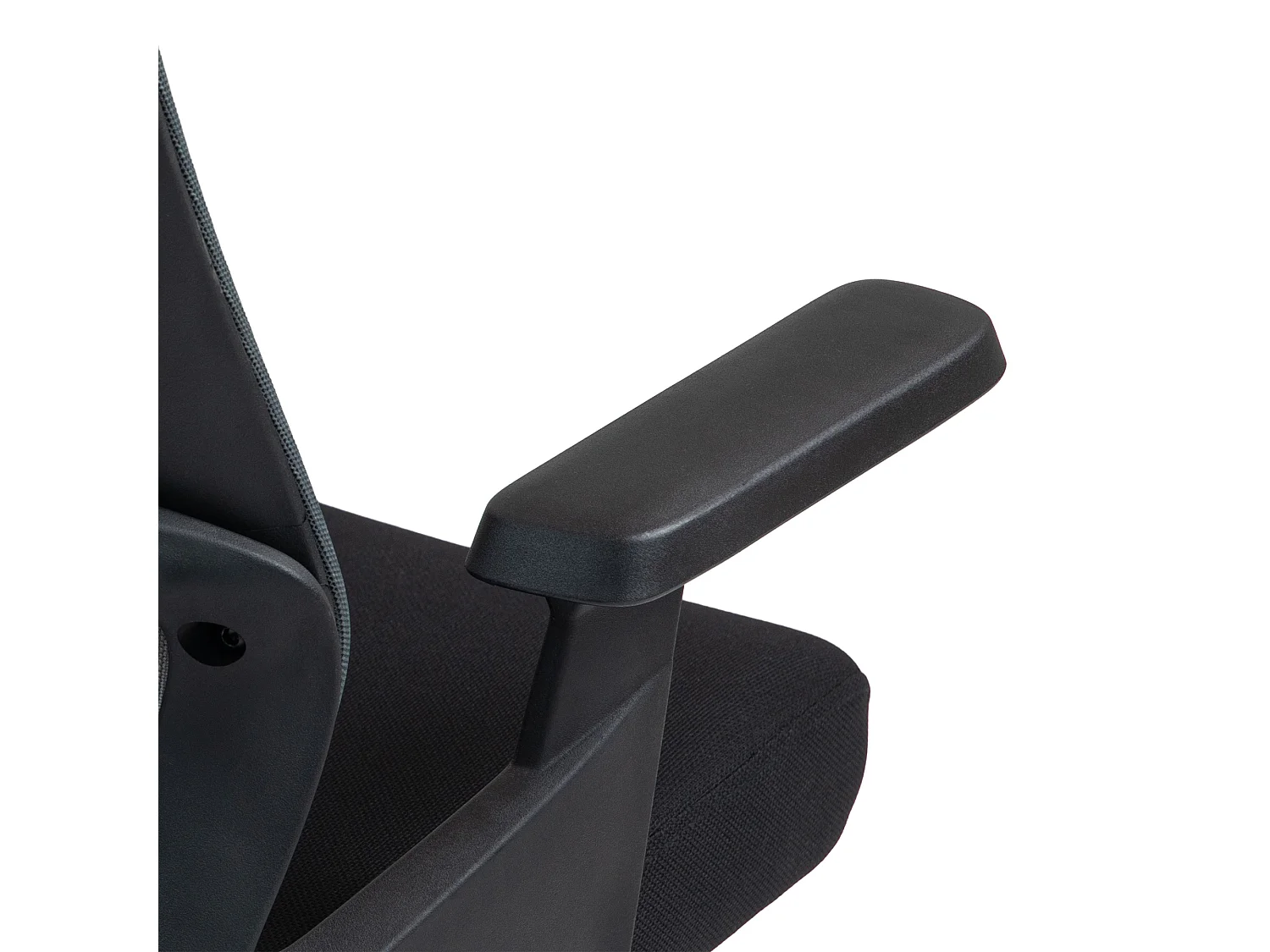 Sedia da ufficio con supporto lombare e altezza regolabile nero