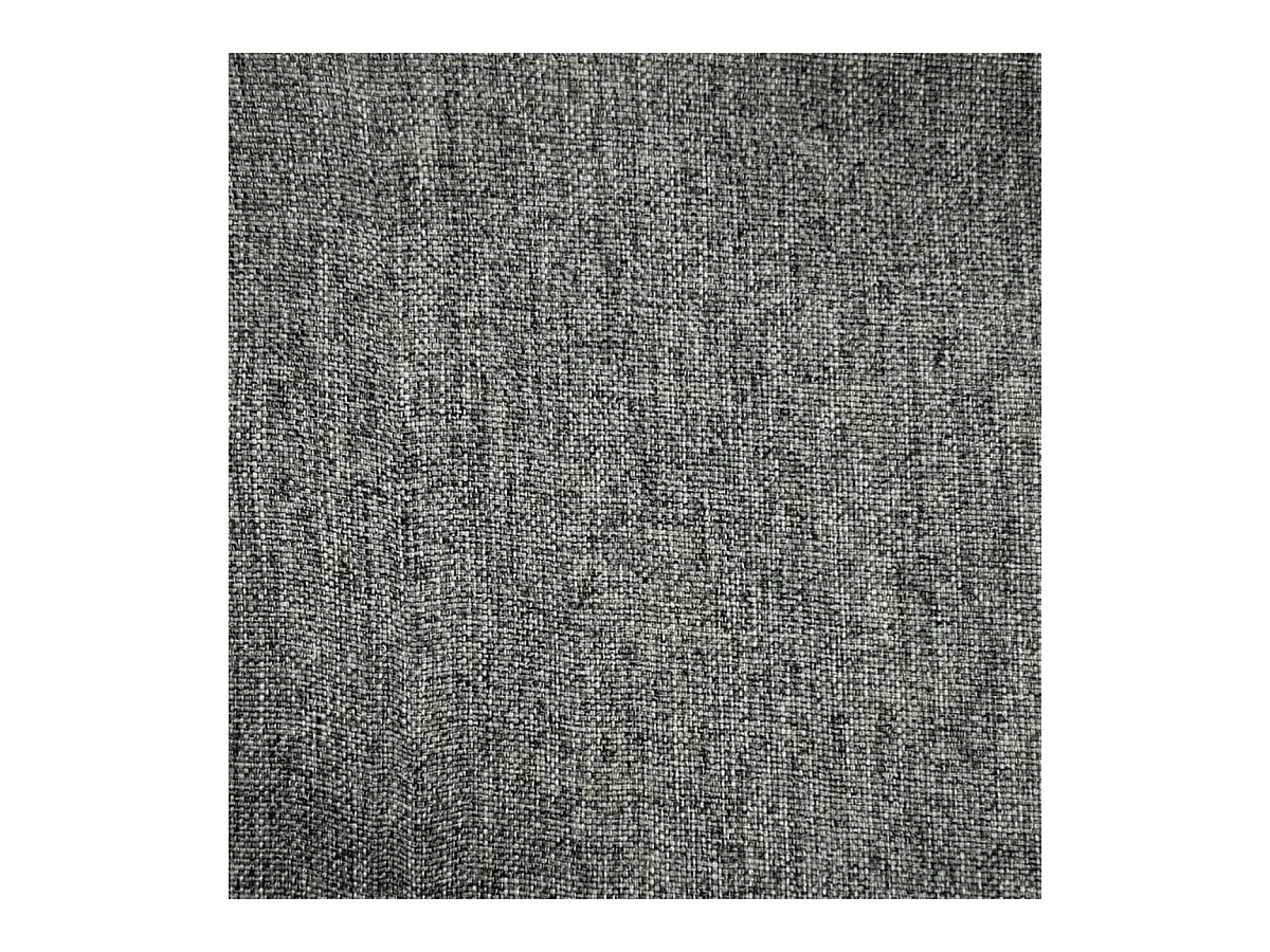 Fauteuil de relaxation en tissu coloris gris, pieds coloris noir - Longueur 69 x profondeur 90 x hauteur 102 cm