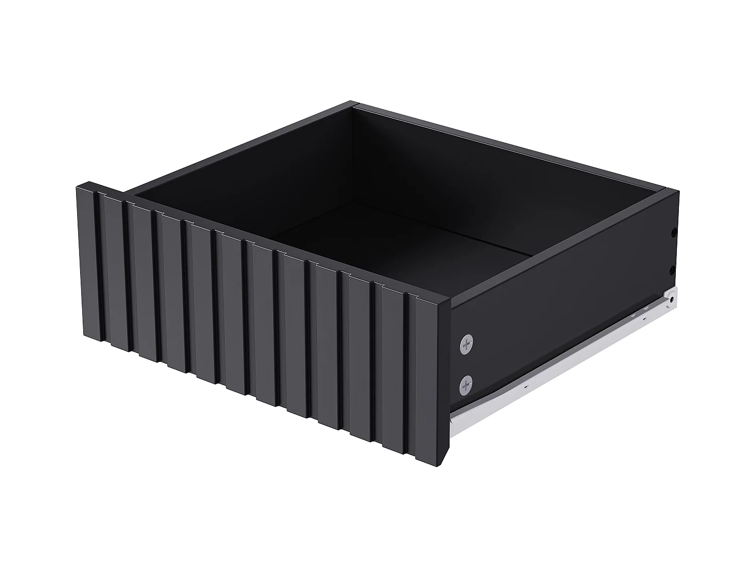 Halkapstok met gestoffeerde bank, 4 haken, lades en deuren - zwart - 100x35x180 cm