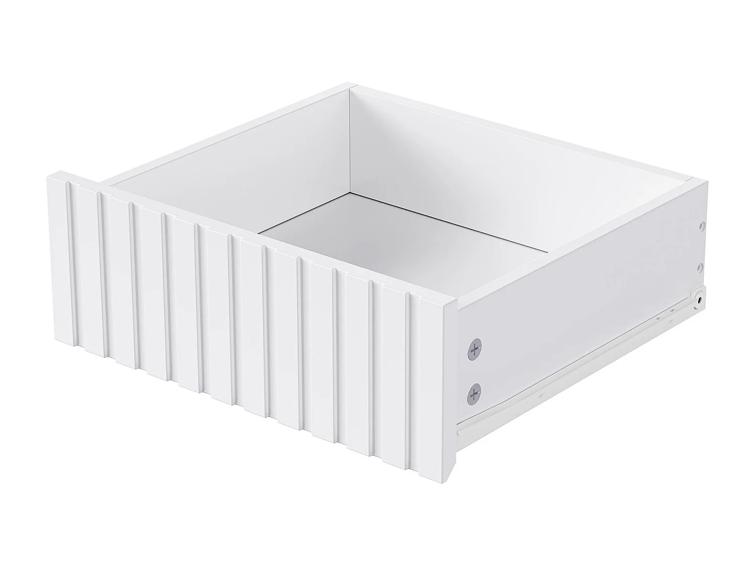 Perchero de pasillo con banco tapizado, 4 ganchos, cajones y puertas - blanco - 100x35x180 cm